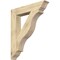 Ekena Millwork Funston Traditional Rough Sawn Bracket, Douglas Fir, 6"W x 36"D x 42"H BKT06X36X42FST01RDF - alternate 1